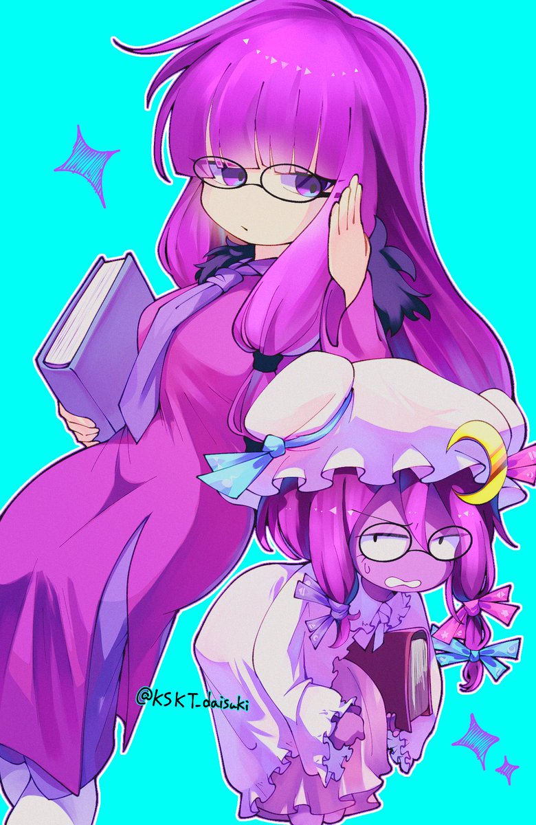 KSKT_daisuki's tweet photo. 💜パチュリス💜 https://t.co/q7gZBBWv3G