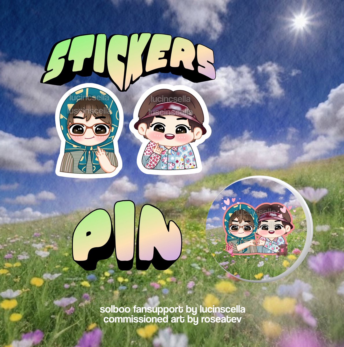 lucinscella's tweet photo. โโด๏ธห๏ฝกโ To You, From Solboo
fan support by @lucinscella
1 SET:
๐ pin
๐ stickers
๐ keyring
1:1
- will be given randomy
- open for trades
arts by: @roseatev
#ToYouFromSolBoo #TYFSOLBOO @withsolboo https://t.co/yMZbVVvFv1