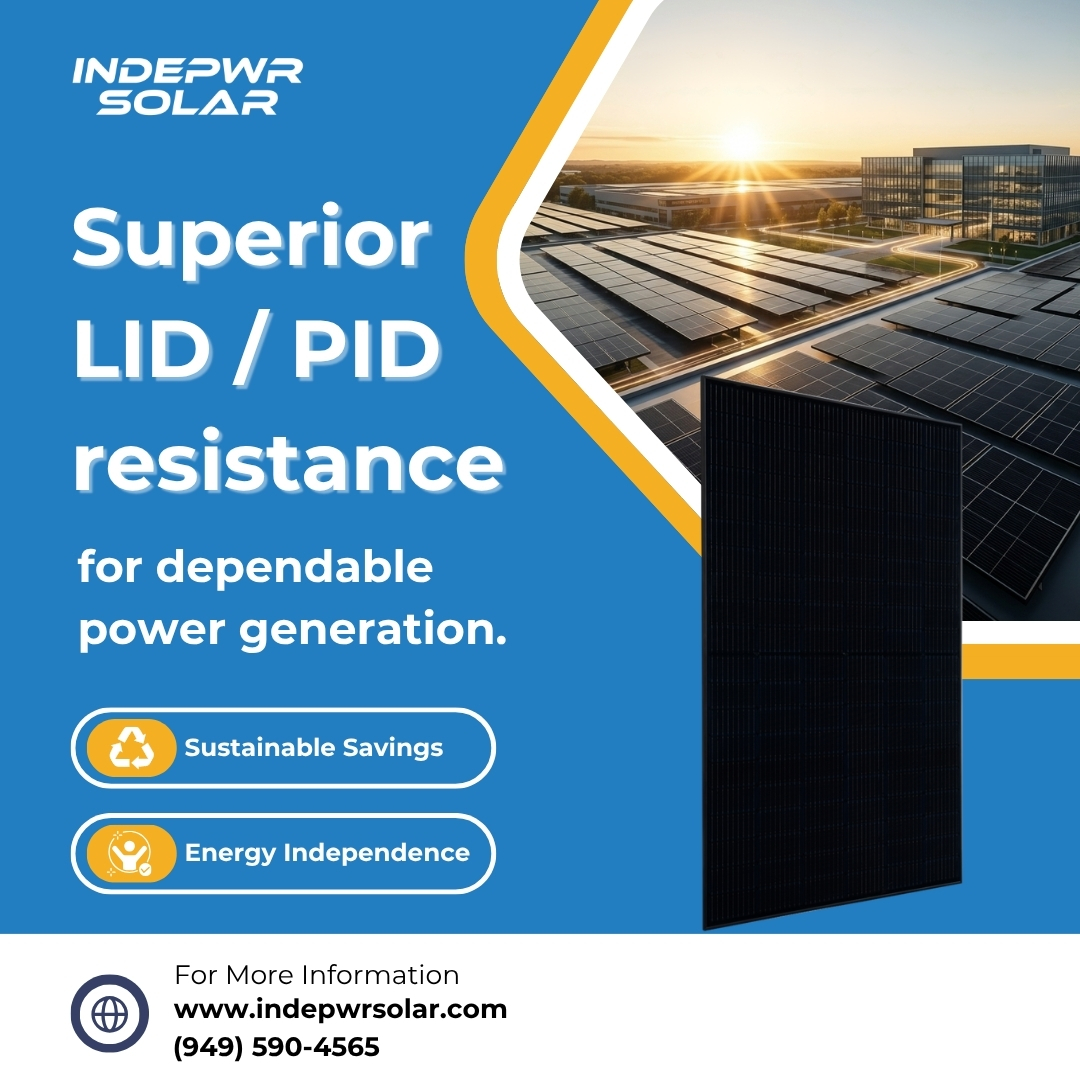 INDEPWRsolar's tweet photo. Superior LID / PID resistance for dependable power generation.
INDEPWR Solar.

https://t.co/o8m6kZnZFm 
(949) 590-4565 
info@indepwrsolar.com 
 
#SolarPanelSupplierUSA #USsolarPanelSupplier #CommercialSolarPanelSupplier #IndustrialSolarPanelSupplier #ResidentialSolarPanel https://t.co/6jCXGgVpDb