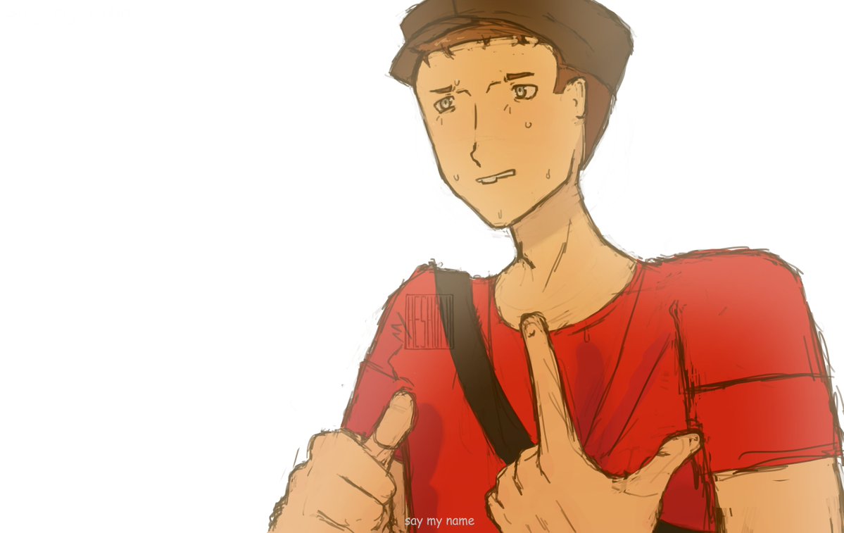 kyssuery's tweet photo. hi guysh #tf2 #sniperscout #trend https://t.co/APwEGIeUJC