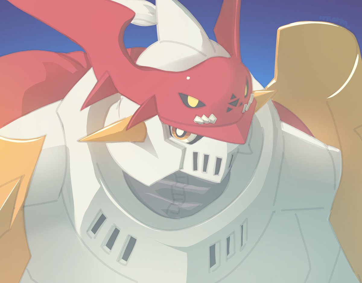 notaventura's tweet photo. rk portrait: dukemon 

#digimon https://t.co/VawpxA7anM