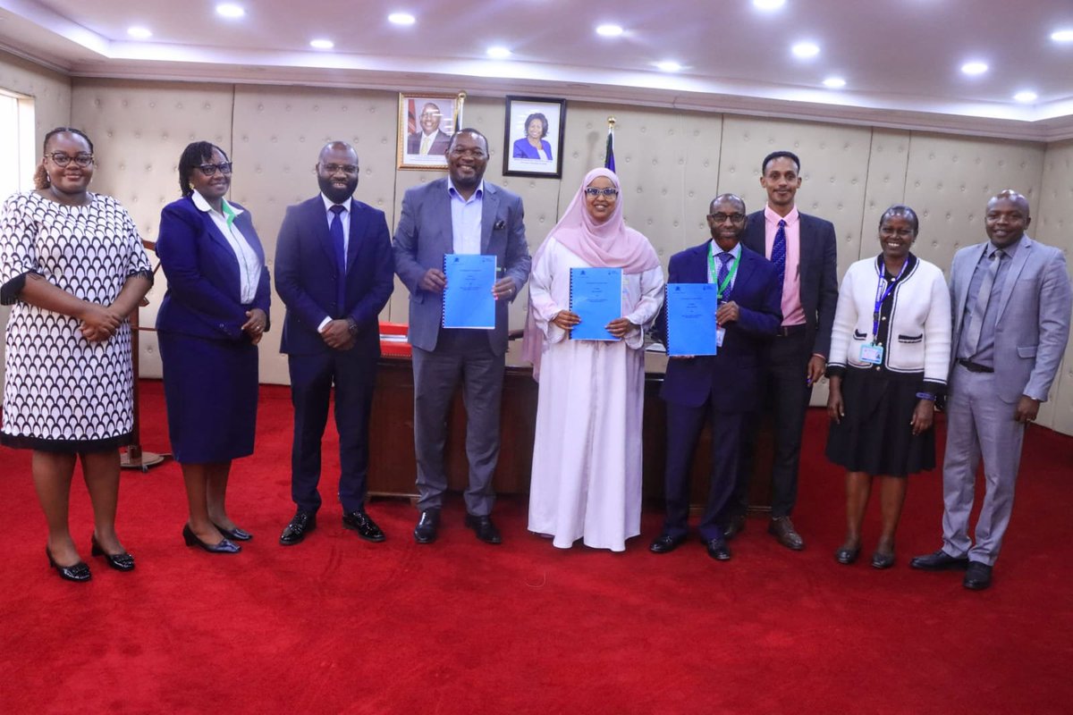 UmmaUniversity's tweet photo. STRENGTHENING PARTNERSHIPS FOR QUALITY NURSING EDUCATION @ummauniversity

Umma University has signed a Memorandum of Understanding (MoU) with the Machakos County Department of Health to facilitate clinical rotation and placement opportunities for our nursing students.

The signing ceremony was led by the Vice Chancellor, Dr. Halima Saado Abdillahi, alongside the Dean, School of Nursing and Midwifery, Dr. Dabar Maalim and other University staff. The occasion was also graced by the County Executive Committee Member (CECM) for Health, Machakos County, together with other representatives from the County Department of Health.

This partnership marks an important step towards strengthening collaboration between academia and the health sector, providing our nursing students with valuable hands-on clinical experience while contributing to the development of competent, skilled, and well-rounded healthcare professionals.

We sincerely appreciate the Machakos County Department of Health for this partnership and look forward to a fruitful and impactful collaboration that will enhance nursing education and healthcare service delivery.

Umma University -empowering future healthcare professionals through quality education and practical experience.

#ummauniversity #academicexcellence #partnership #collaboration #nursingeducation