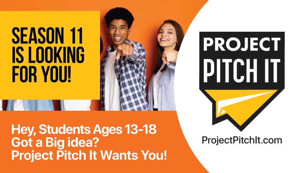 ProjectPitchIt's tweet photo. #Wisconsin student #entrepreneurs!  Appy NOW for a chance to appear on Emmy nominated @ProjectPitchIt! Click here to apply by 10/21/26: https://t.co/aWdMlylG8B

@JA_WI_NE @scoresewi @UWMLEC @WIBusWorld @WisBISA @wisbiz @uwocei @WeinertCenter https://t.co/4XXmwUGTUl