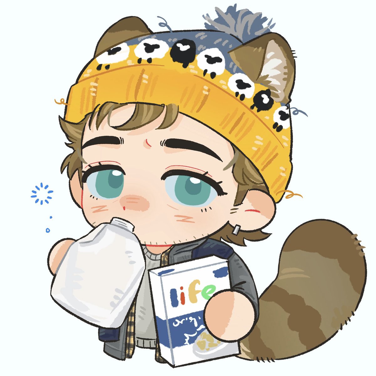 sennMUU's tweet photo. #ResidentEvilㅤ  
Bryan Hodukavich🦝
浣熊在浣熊市出没也很正常吧🥰 https://t.co/t4x63bOlJv