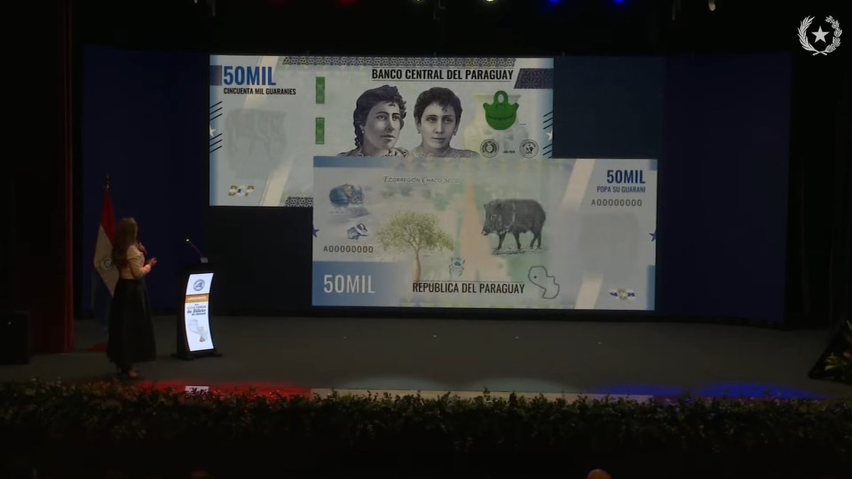 Estigarribiapy_'s tweet photo. Los nuevos billetes del Paraguay que entrarán en vigencia en el primer trimestre del 2027 🇵🇾💵 https://t.co/t1PJ7ThQJ7