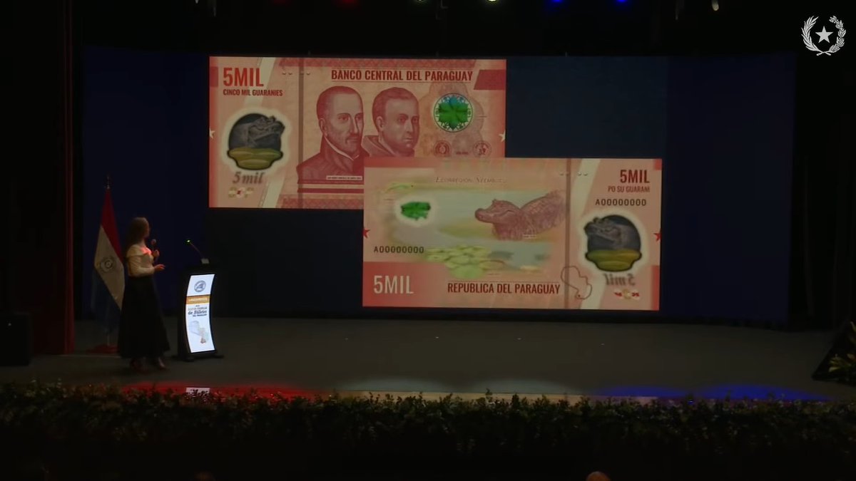 Estigarribiapy_'s tweet photo. Los nuevos billetes del Paraguay que entrarán en vigencia en el primer trimestre del 2027 🇵🇾💵 https://t.co/t1PJ7ThQJ7