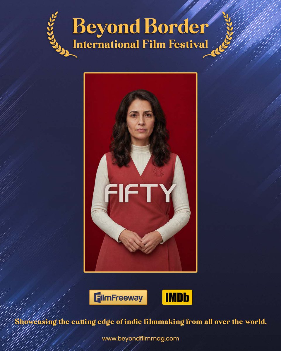 beyondborderiff's tweet photo. S23 official entry 🎬 - "FIFTY" directed by Amr Elnahla.

#bbiff https://t.co/Khh9vNxCdb