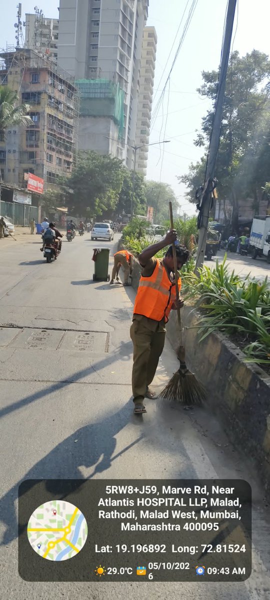mybmcWardPN's tweet photo. घनकचरा विभागीय अधिकारी आणि कर्मचारी यांच्या माध्यमातून स्वच्छता मोहीम राबविण्यात आल��.🧹(२/२)

#MyBMCUpdates
#DeepCleaningDrive
#स्वच्छमुंबई https://t.co/dMykuNlgNA