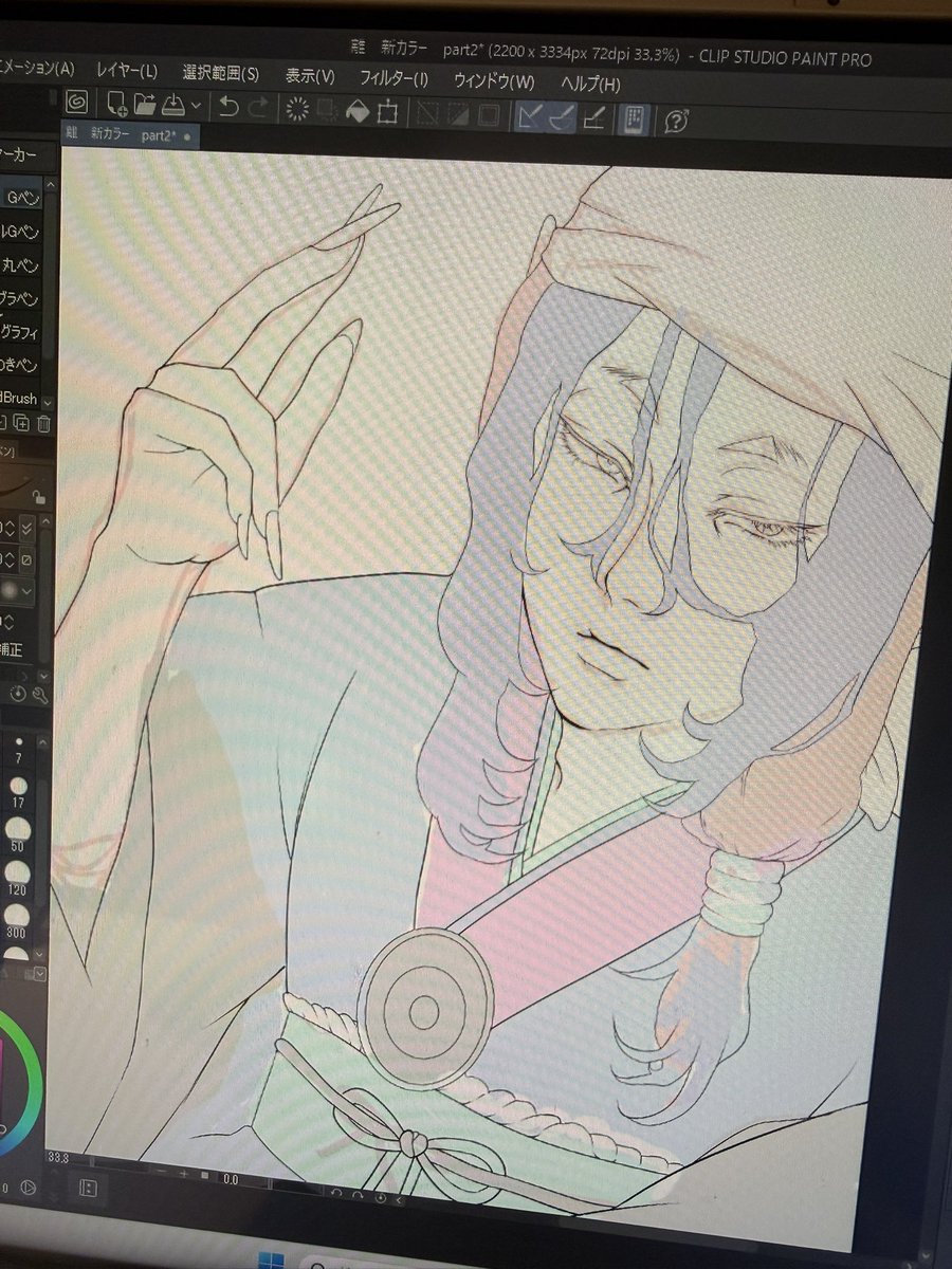 honami1351's tweet photo. ちゃんと描いてる https://t.co/zruruhKtQL