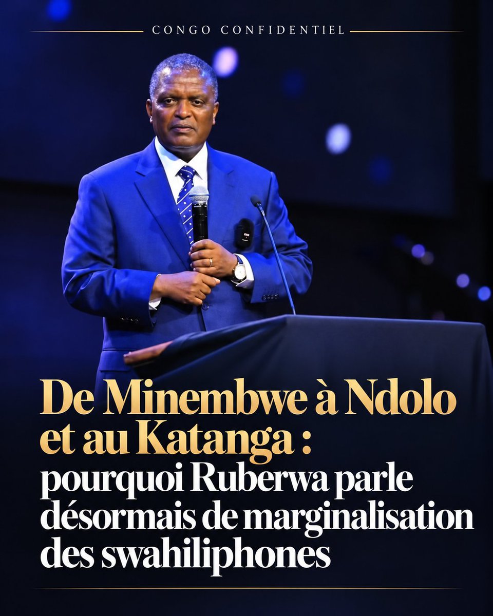 Congoconfident's tweet photo. De Minembwe à Ndolo et au #Katanga : pourquoi #Ruberwa parle désormais de marginalisation des swahiliphones
#Congo
@moise_katumbi @MoiseNyarugabo @richard_muyej
Lire:
https://t.co/hze2ZiPots https://t.co/ACNlFxm7pi
