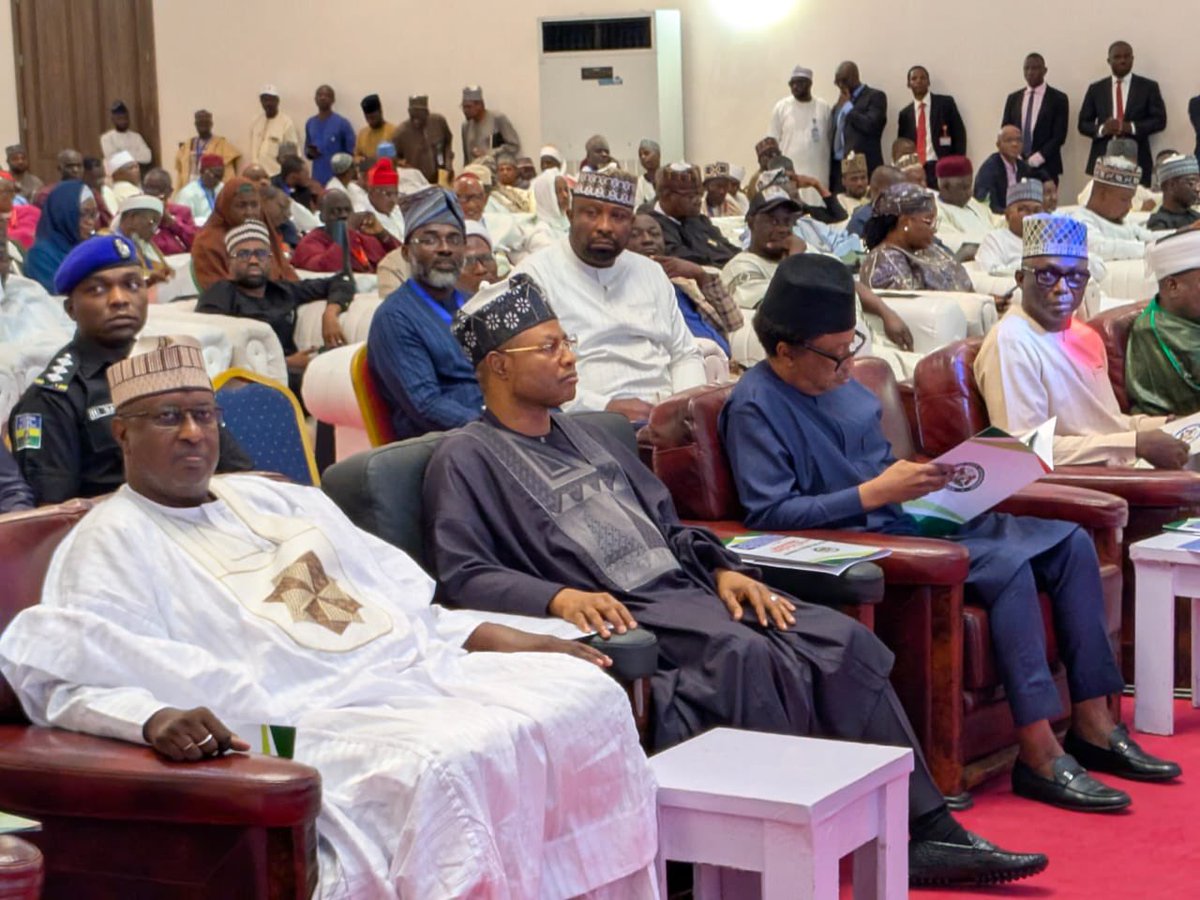 Abdool85's tweet photo. Kaduna Update: Governor Uba Sani is serving as the chief host at the ongoing special interfaith dialogue themed "Three Years of Impactful Co-existence and Inclusivity in Kaduna State: Unveiling the Secret." The program is taking place at the Abba Kyari Banquet Hall, Kaduna.

You can join live via: https://t.co/NSoDT2PLS0