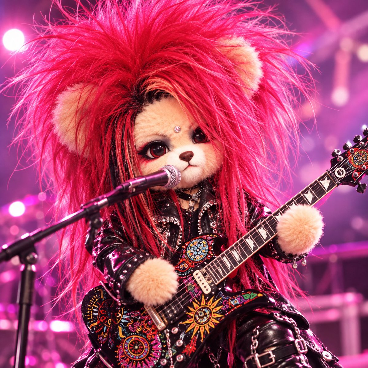 hide722yu's tweet photo. hideをイメージした、くま🧸ちゃん(*´罒`*)

 #hide
 #くま
 #画像どうぞ https://t.co/d5EOi092ZJ