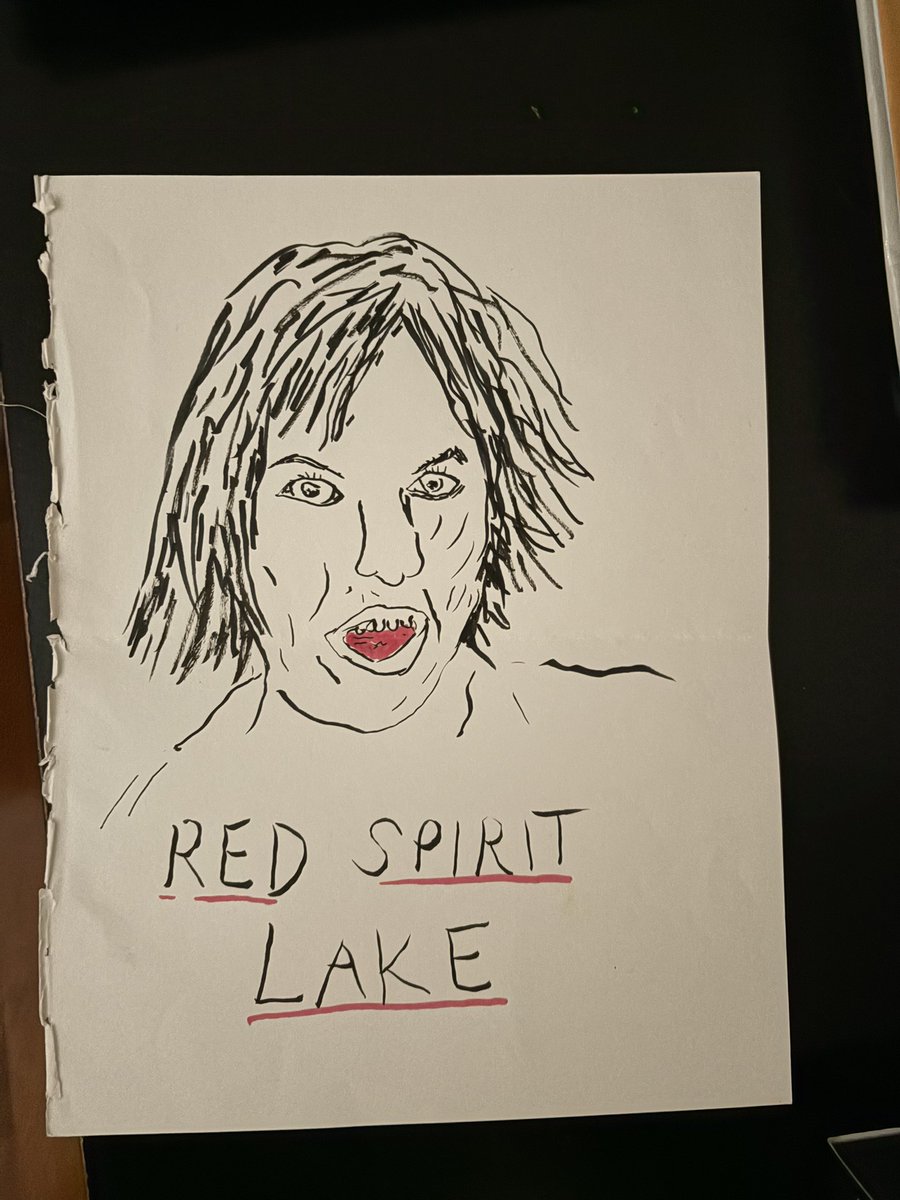 BigVinVader's tweet photo. Not relevant to folks here, but next Sunday in Berlin Zelluloid 42 will be screening Red Spirit Lake and Splatter Farm from my VHS copies! I’ll be giving a virtual intro to SOV horror and both films, and Charles Pinion will be talking about RSL. With original Josh Rievel art. https://t.co/hsJpa1Ixf0