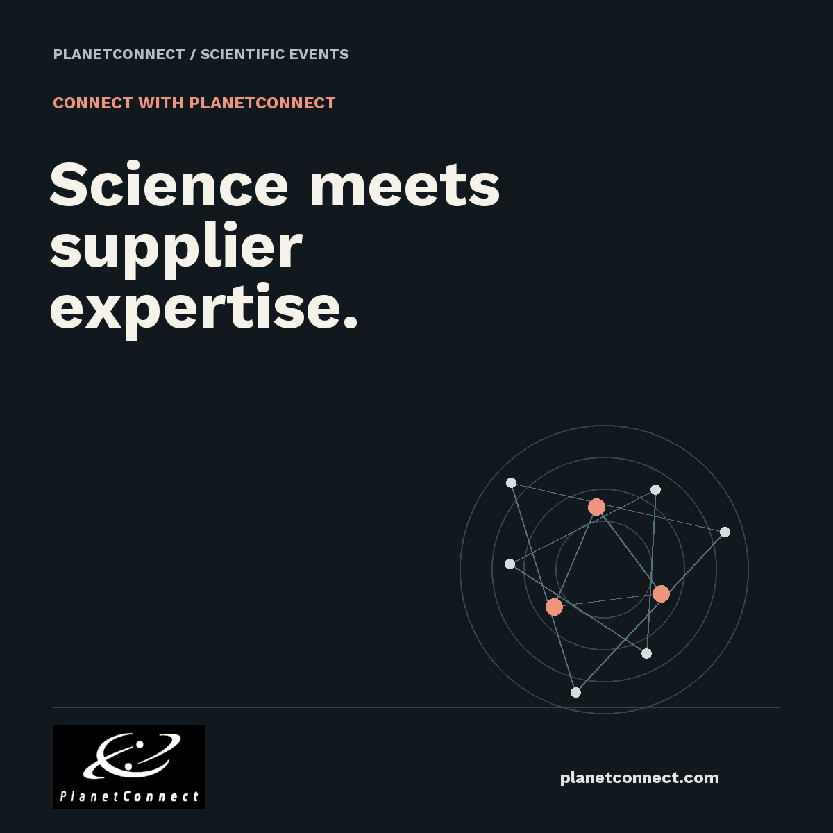 RichBrandwein's tweet photo. Connecting scientists with relevant suppliers is at the heart of PlanetConnect. Planning an internal scientific event or exploring exhibitor opportunities? Let’s talk.

https://t.co/AJgOzHrBON

#SupplierConnections https://t.co/lzn3jujxxz