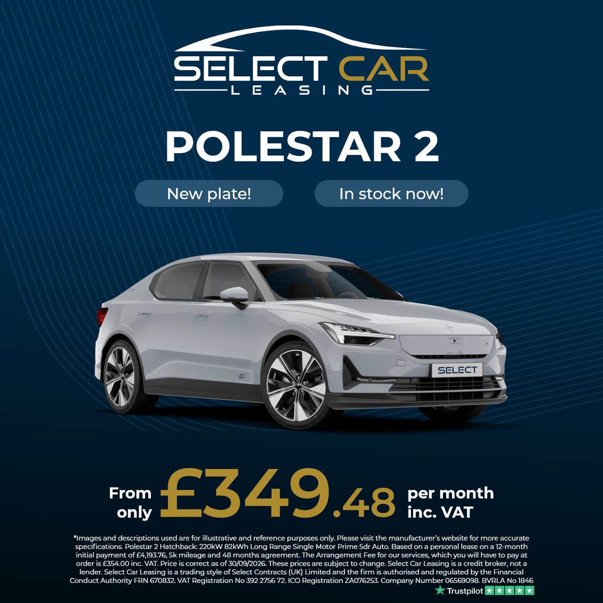 SC_Leasing's tweet photo. Our October new plate deals are here!

From the stylish, all-electric power of the Polestar 2, to the spacious, practical design of the VW T-Roc, we've got a range of new-plate lease cars up for grabs!

Click the link to find out more 👉 https://t.co/PbQZhM1eLR

*Prices correct as of posting. The arrangement fee for our services, which you will have to pay at order is £345.00 inc. VAT. These prices are subject to change. Select Car Leasing is a credit broker, not a lender.