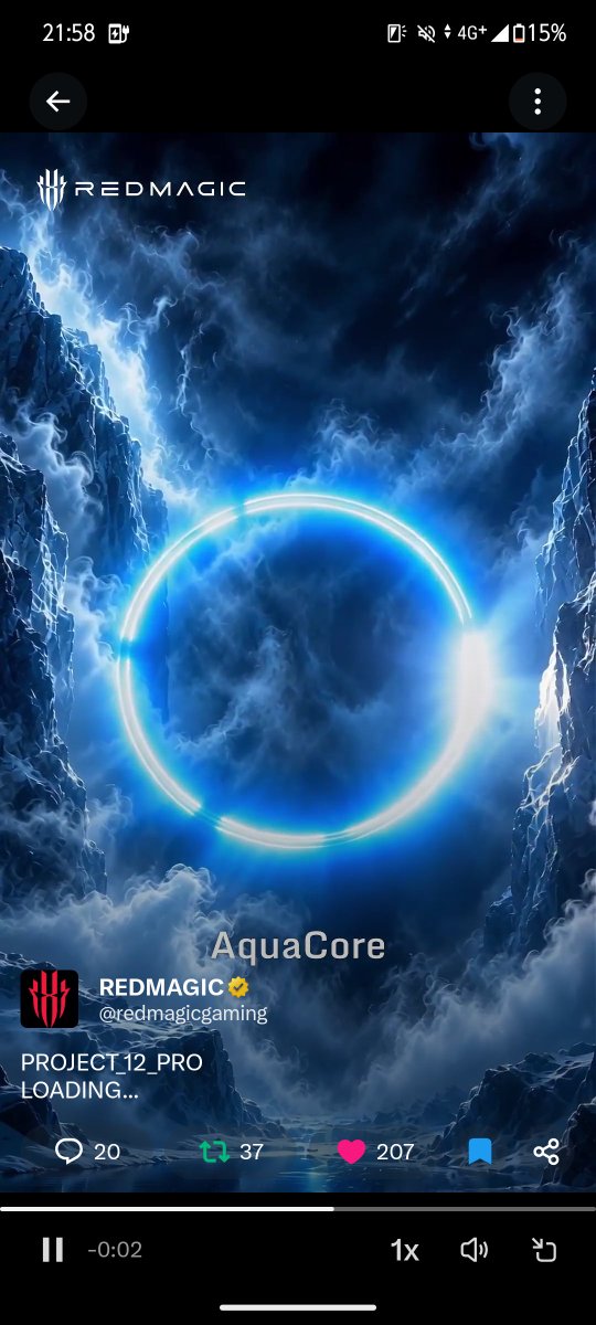 FOCUS_Road's tweet photo. #REDMAGIC12 #REDMAGIC12Pro 今日 レッドマジック 公式の X で12 プロジェクトとかソニーの Xperia が登場する時の演出のような感じの演出がありました。これから推測すると、液冷方式の水冷 はつきます。価格は高いもので30万します。余裕を持って 30万は予算を用意しましょう https://t.co/0iSfcryCVi