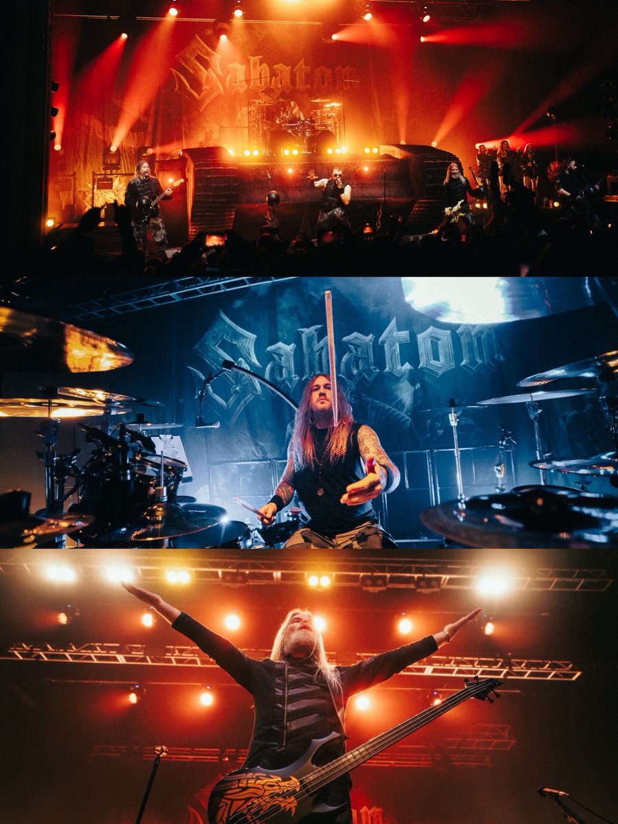 sabaton's tweet photo. 📍 Winnipeg, Canada 🇨🇦
What a treat! Not one, but TWO nights in this incredible city with some seriously amazing metalheads. Winnipeg, you were ON FIRE! 🔥🔥🔥

📸 Ben Alexis https://t.co/MdbDnH8F0A