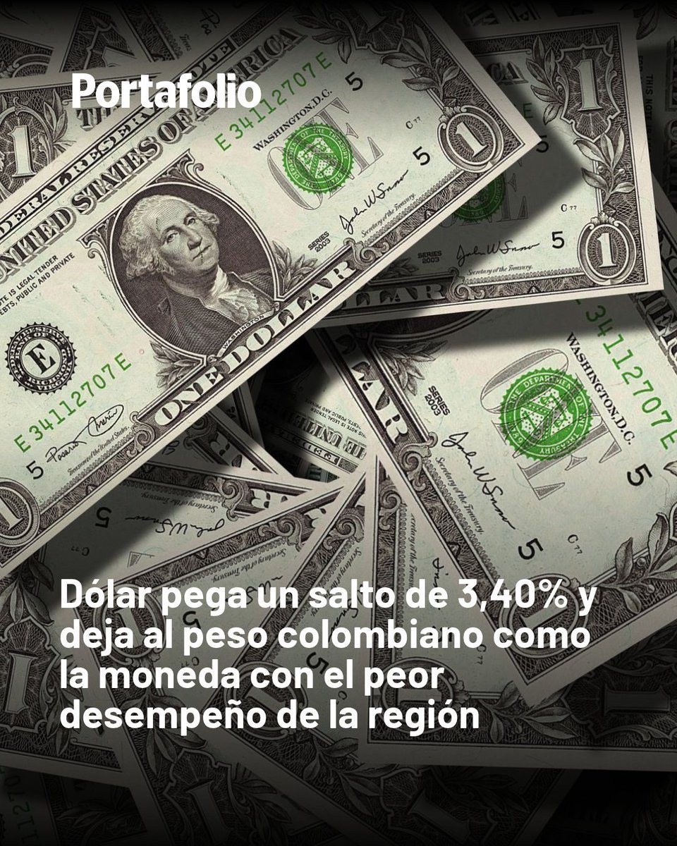 emiliolagos1's tweet photo. ¡Aplaudan!, ¿Por qué no apaluden?

Otro logro de Abelardo,

Con Petro fuimos la Moneda con mejor desempeño. 

Llegó Abelardo y somos la Moneda con pero desempeño.
😞😞😞 https://t.co/z2lZFg7BoQ