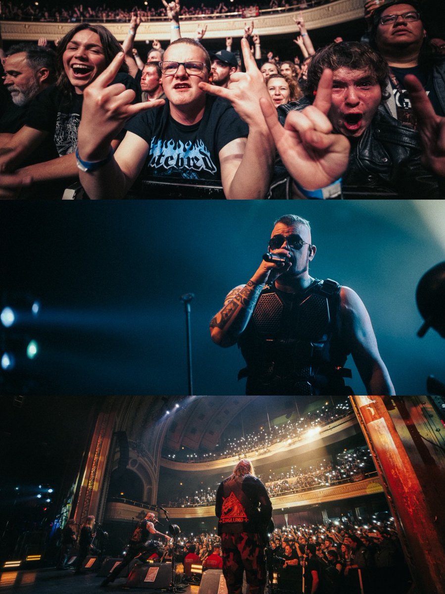 sabaton's tweet photo. 📍 Winnipeg, Canada 🇨🇦
What a treat! Not one, but TWO nights in this incredible city with some seriously amazing metalheads. Winnipeg, you were ON FIRE! 🔥🔥🔥

📸 Ben Alexis https://t.co/MdbDnH8F0A