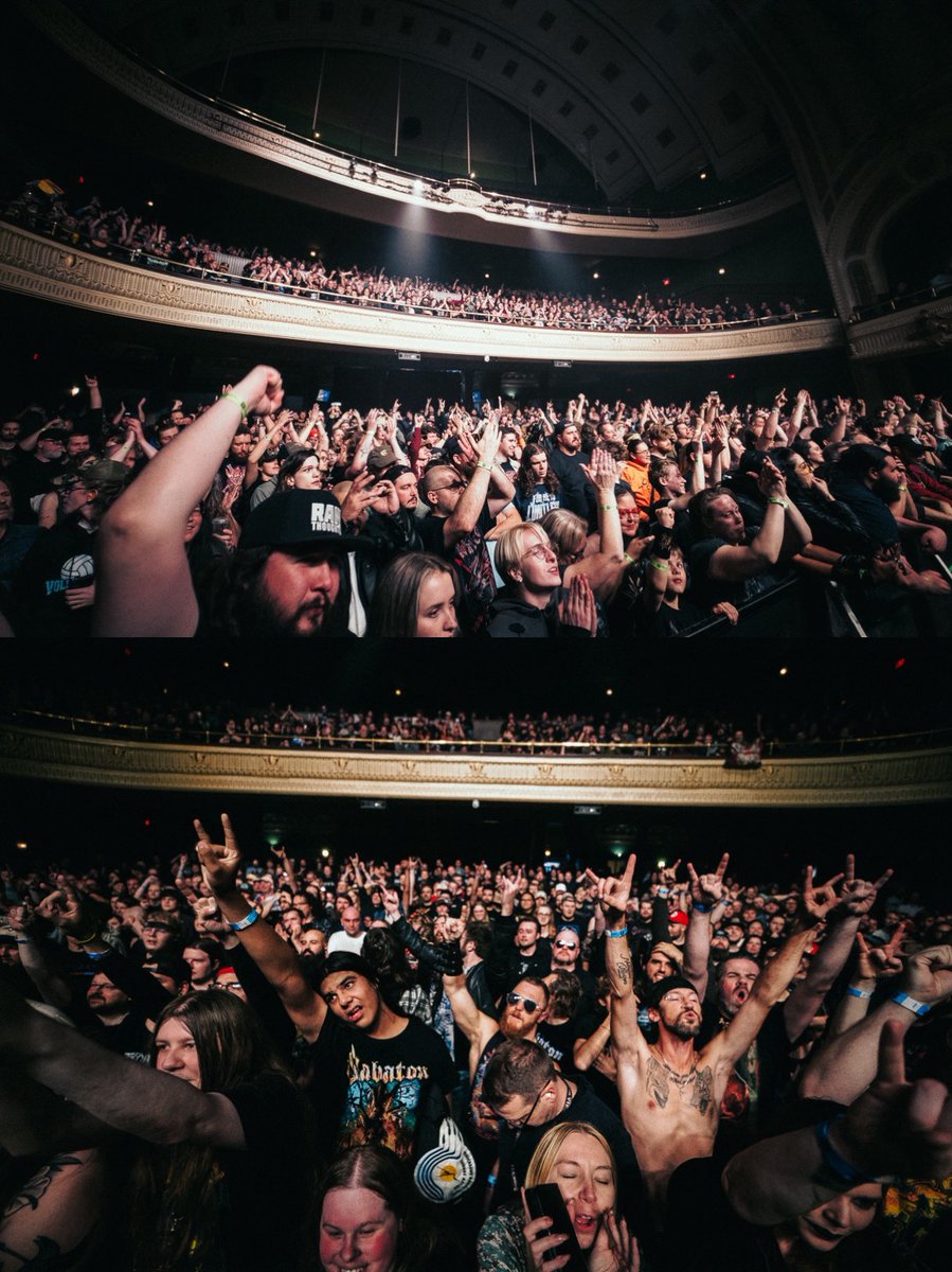 sabaton's tweet photo. 📍 Winnipeg, Canada 🇨🇦
What a treat! Not one, but TWO nights in this incredible city with some seriously amazing metalheads. Winnipeg, you were ON FIRE! 🔥🔥🔥

📸 Ben Alexis https://t.co/MdbDnH8F0A