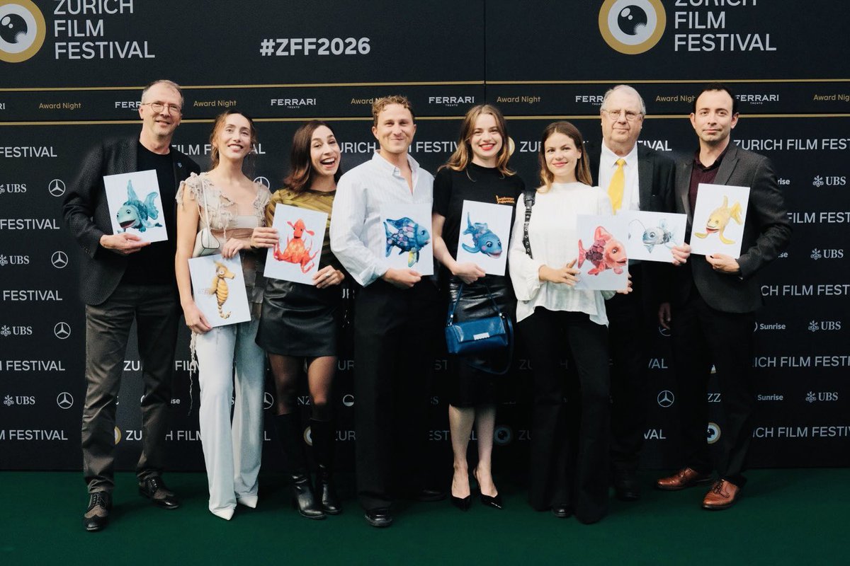 Rcoolmovies's tweet photo. What’s the piece of advice from the wise old octopus Otto? A daring sea voyage is on the cards. (An adaptation of Marcus Pfister’s picture book).
De Rägebogefisch #TheRainbowFish film by Florian Moch
@zurichfilmfest #ZFF2026
#ZurichFilms #ZurichFilmFestival #FlorianMoch https://t.co/2ofwP2ECYW