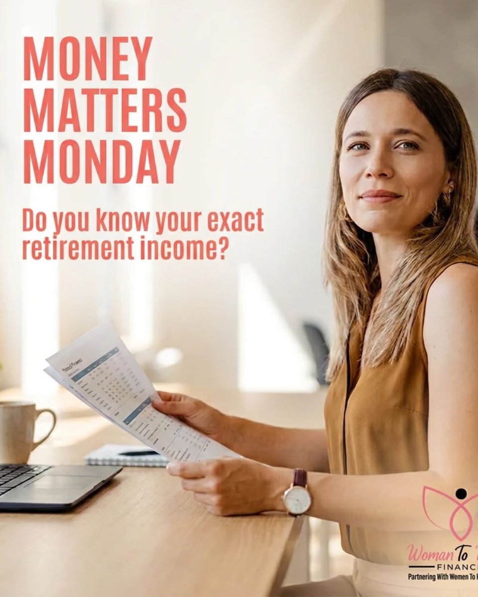 W2WFinance's tweet photo. Guessing your retirement income is a risk. In your 50s, know what Social Security, your 401(k), and any pension may provide—and whether it supports the life you want. If there’s a gap, you can plan for it. Book a complimentary conversation. #MoneyMattersMonday #RetirementPlanning https://t.co/Kc6KKLWVHt