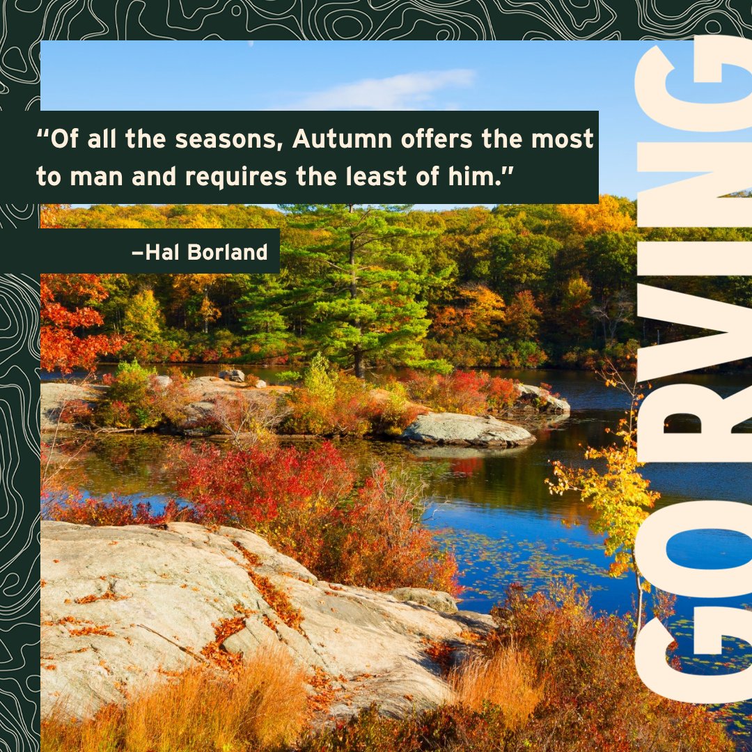 GoRVing's tweet photo. October’s here, and fall is putting on its best show! 🍁 Crisp air, golden leaves, and endless adventure await—where will your RV take you this autumn? Share your dream fall destination below and let’s inspire each other to get out and explore! https://t.co/oDJVPBgshq