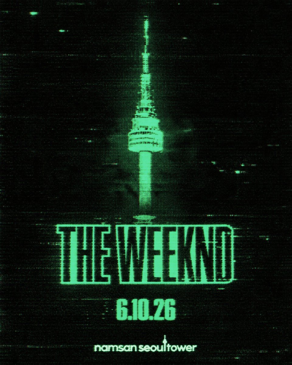 theweeknd's tweet photo. SEOUL TOWER https://t.co/wsXZSPMVvG
