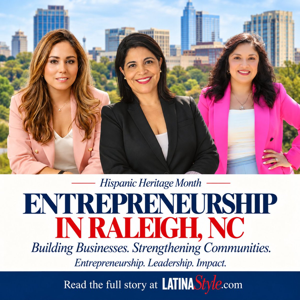 LATINAStyleMag's tweet photo. This Hispanic Heritage Month, discover the women creating opportunities and opening doors for the next generation.

Read the full story at https://t.co/uVJoXxvtCV

#HispanicHeritageMonth #LATINAStyle #LatinaEntrepreneurs #LatinaLeadership #WomenInBusiness #RaleighNC https://t.co/VjYZZjuaXf