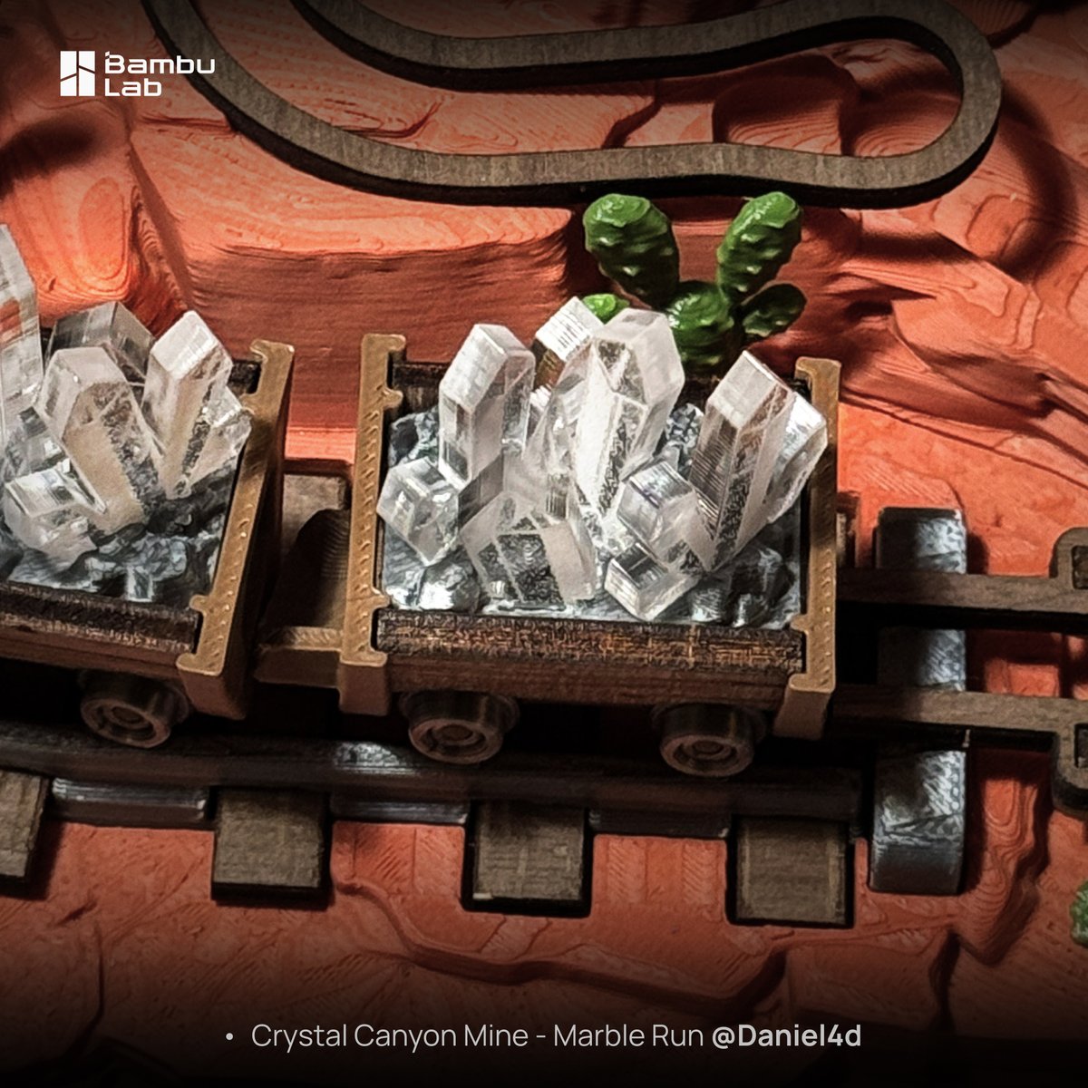 BambulabGlobal's tweet photo. Pair the R1 with your 3D printer and you can build a full play set at home.

PlayDeck by janberrydesign
Crystal Canyon Mine by Daniel4d

https://t.co/rsLANvz1xR https://t.co/2FjrHuVQNY