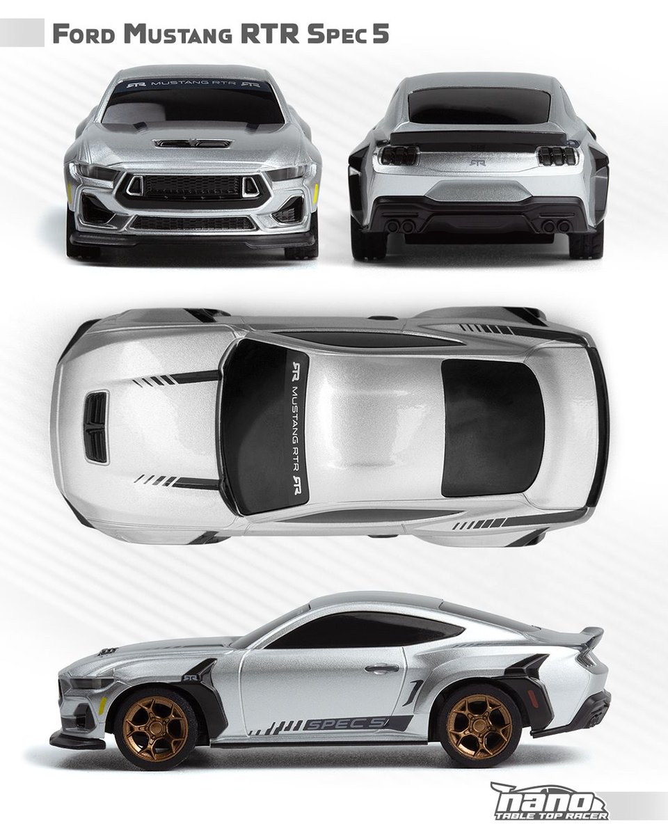 OfficialHPI's tweet photo. Taking everything that makes the nano-TTR such a blast and wrapping it in an all-new officially licensed Ford Mustang hard body, the latest addition to the range brings unmistakable Mustang styling to an incredibly compact 1:64 scale package. https://t.co/3ujWgPAXXx