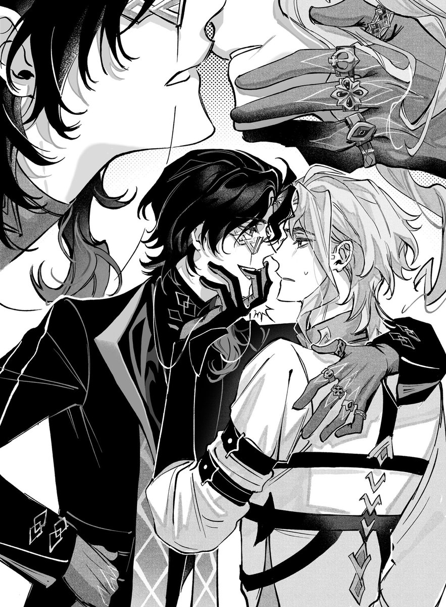 cs_ao3's tweet photo. Kiss? #Dottolone https://t.co/akZa4gHKRU