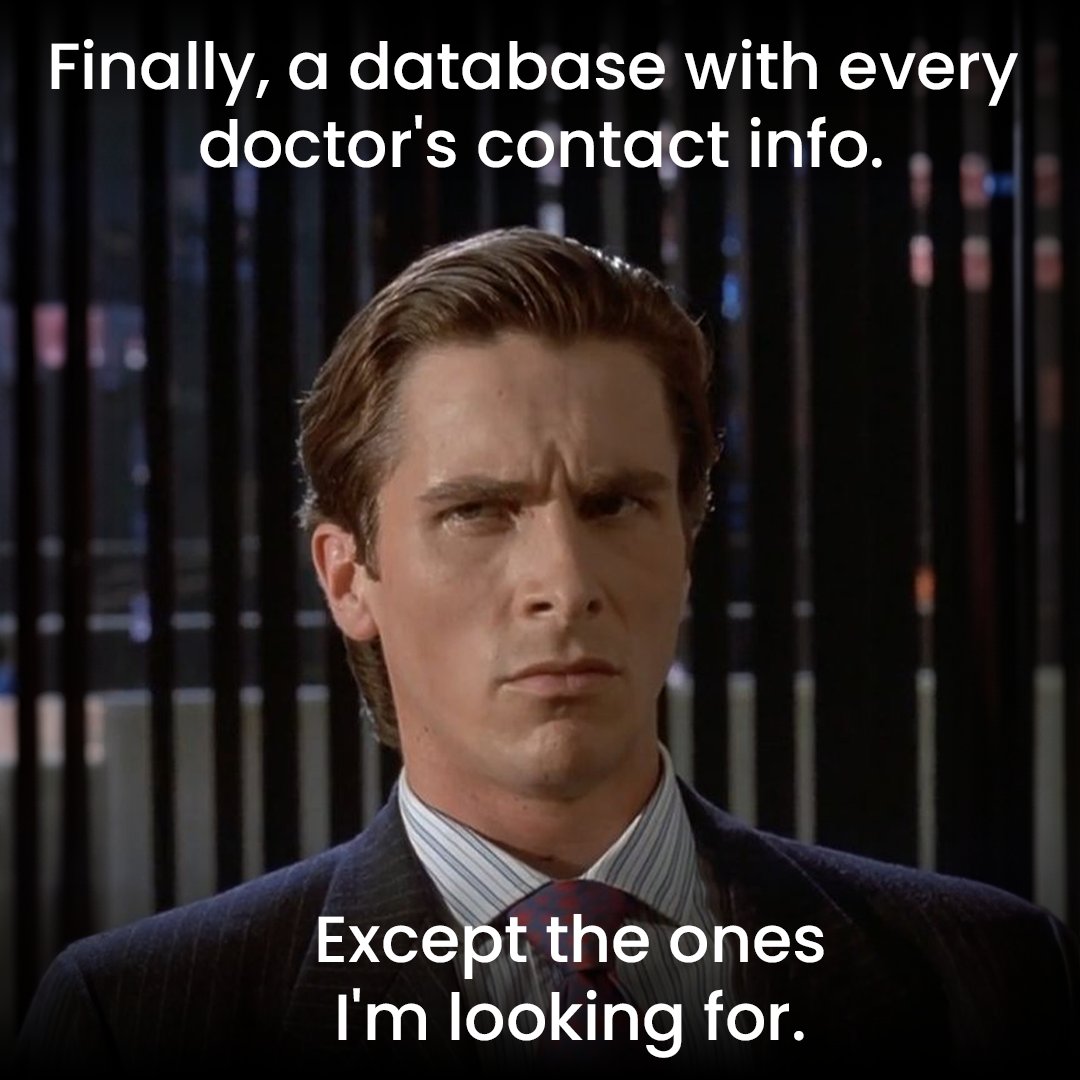 MedicoReach's tweet photo. A large physician database isn't useful if it doesn't have the doctors you need.

MedicoReach helps you build targeted physician lists using verified healthcare data and detailed filters.

Find the right physician contacts: https://t.co/kyd8lknrfC

#HealthcareData #PhysicianData https://t.co/vTj8qFw1Uk