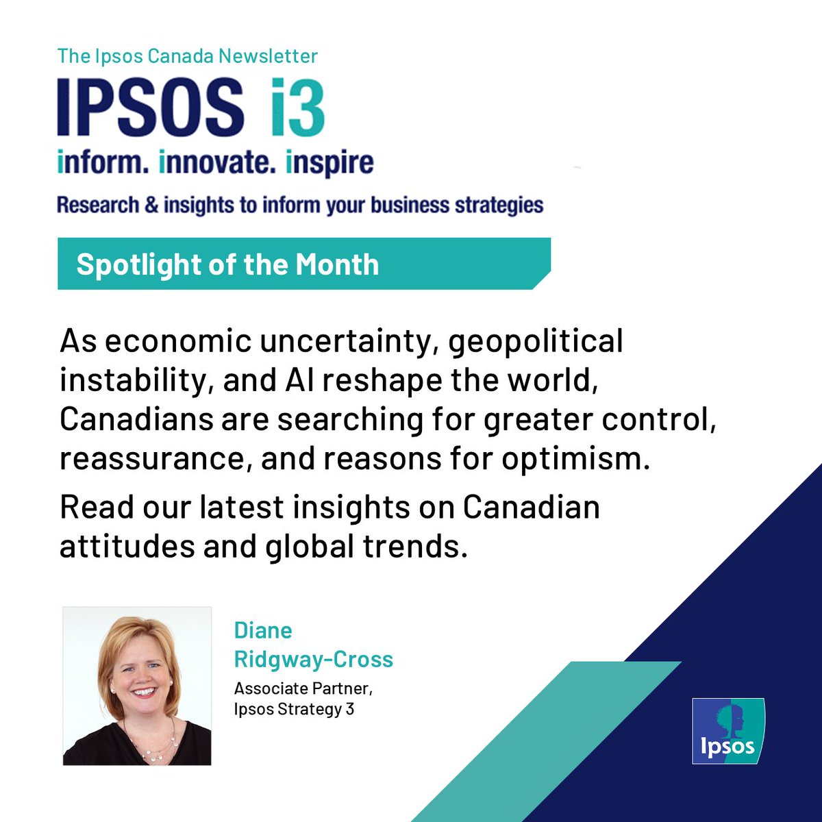 IpsosCanada's tweet photo. Global Trends | Sustainability | Retail Media... are just some of the topics we explore in our newsletter featuring recent #political #polling, #research #data, #insights and thought leadership, as well event notifications. #MRX
https://t.co/jx2vkhyerQ https://t.co/X3dYar4lCI