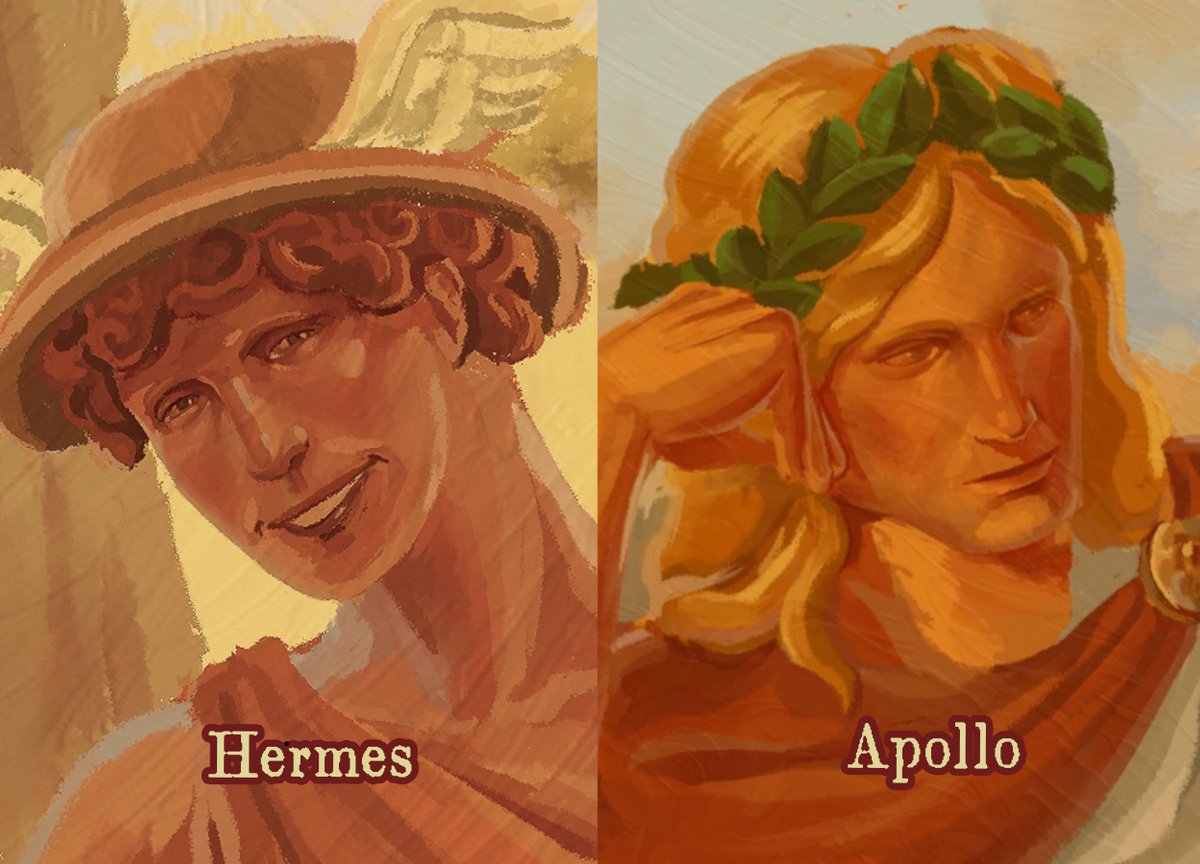 darkblueowlet's tweet photo. Just a lil comparison of my arts' fragments 🪽☀️

#hermes #apollo https://t.co/UWkQdwPl1O