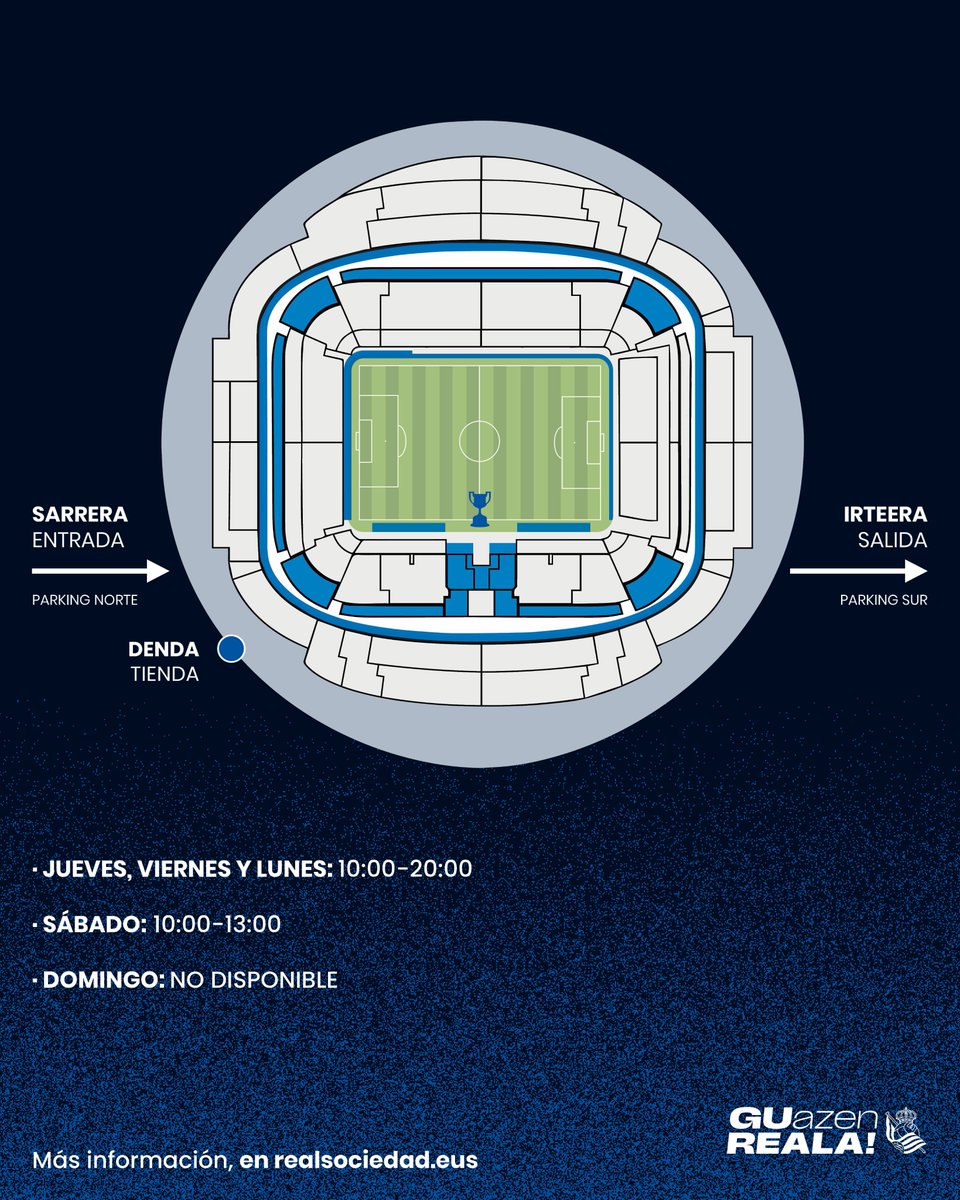 RealSociedad's tweet photo. 📸 Tu foto con la Copa, en Anoeta. 

ℹ️ A partir del jueves en el estadio.

🎟️ Gratuito. https://t.co/xW3kii1Vyl