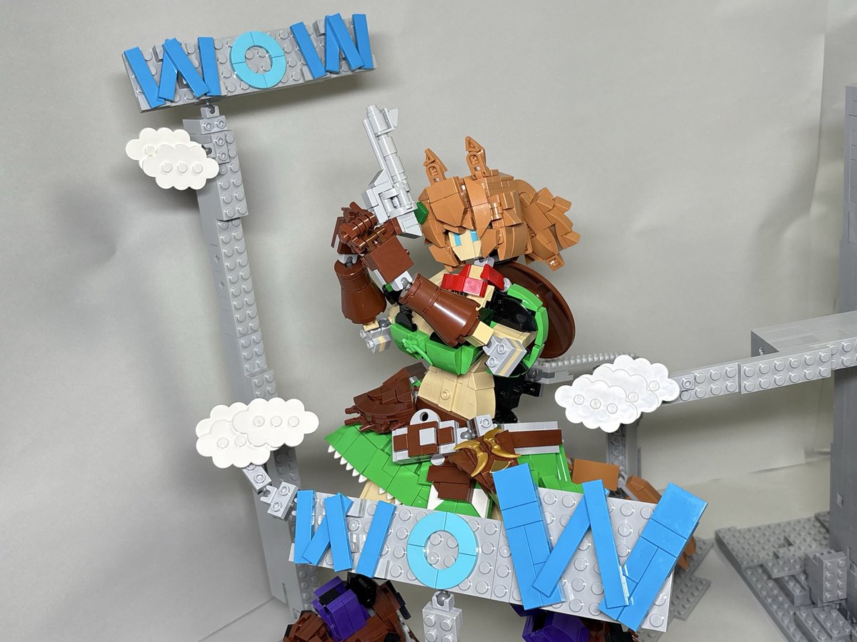 nananichibonze's tweet photo. ヴィクトリー���ョット！

#LEGO 
#ウマ娘
#Umamusume️️️ https://t.co/xe7DindRxq