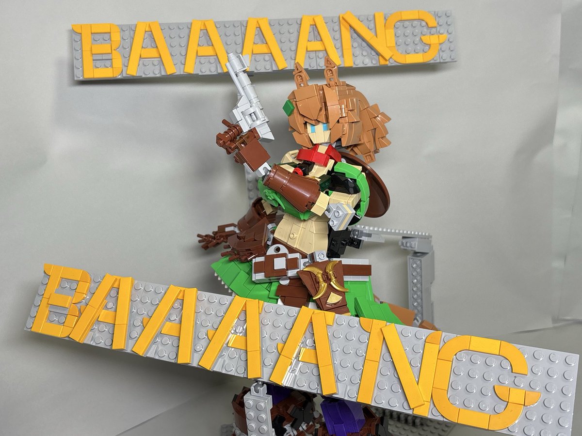 nananichibonze's tweet photo. ヴィクトリー���ョット！

#LEGO 
#ウマ娘
#Umamusume️️️ https://t.co/xe7DindRxq