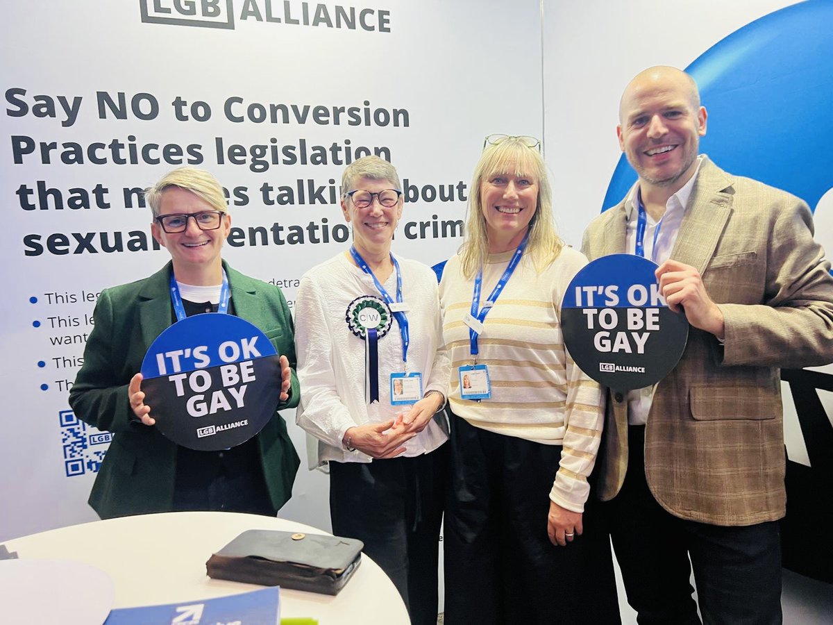 JapanesePolar's tweet photo. Great to be with friends at @AllianceLGB stand @Conservatives #CPC2026
#ItsOKToBeGay
#RestoreSexBasedRights
#StopTransingAwayTheGay https://t.co/JAmNDlgOhU