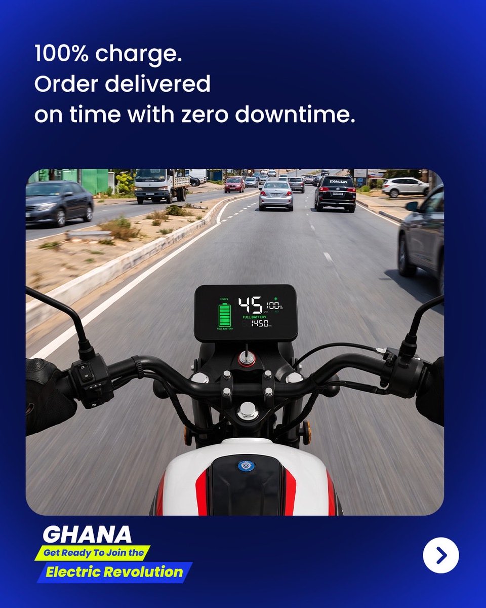 SpiroGhana_EV's tweet photo. You don’t have to wait for hours to charge a battery. The swap system has got you covered. Swapping is fast and easy. Just within some minutes and you’re back on the road.
#switchswapsave #electricrevolution #energyonthemove https://t.co/X7dAf50MNv