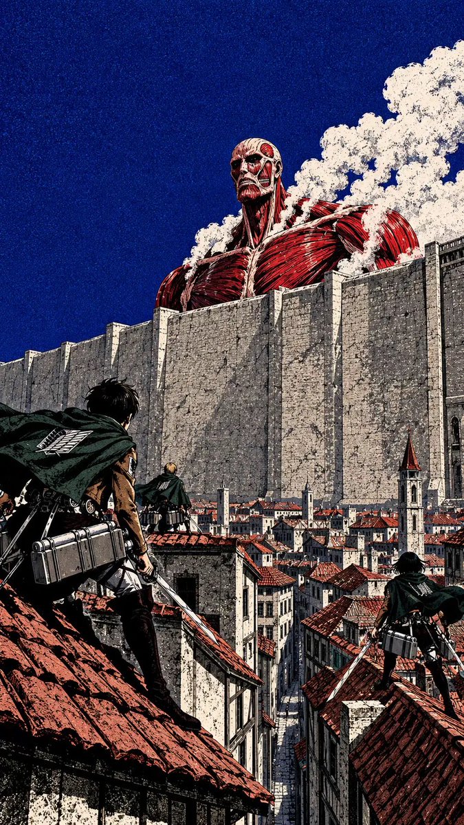Deelaw_17's tweet photo. Attack on Titan ⚔️ https://t.co/kFX6WsRpnP