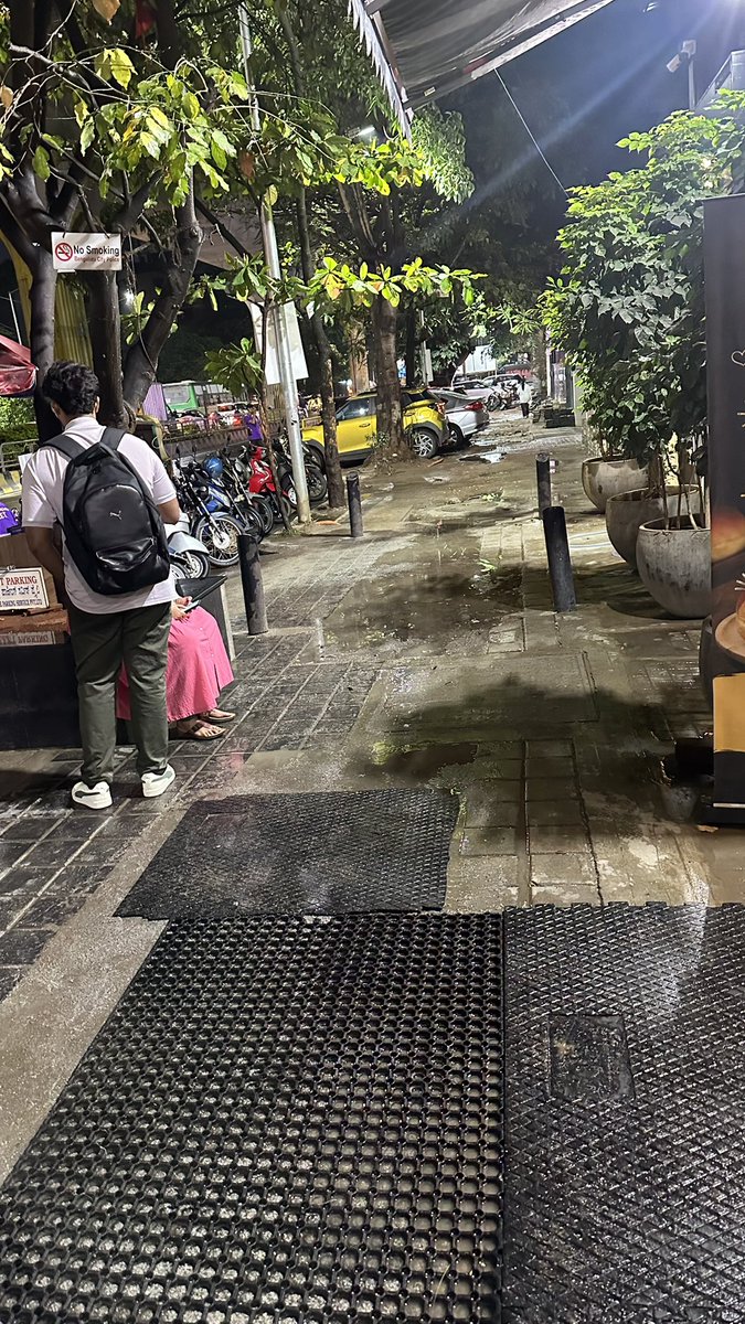 swstica's tweet photo. 100ft road indiranagar. right in front of rameshwaram. https://t.co/d47wYEirYt