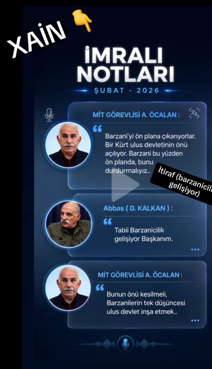 MeratzpOmer's tweet photo. @ez_Lenin Çünkü ihanetçileri desteklersen ihanetci olursun çok şükür bu yanlış yoldan döndüm Barzanici oldum eskiden Barzani'yi sadece başur severdi sonra rojhelat sevdi ihaneti anladıkça bakur da sevmeye başladı sadece Rojava tek apocu kaldı bunu kendi başkanınız bile diyor https://t.co/7KFfEN2HYK