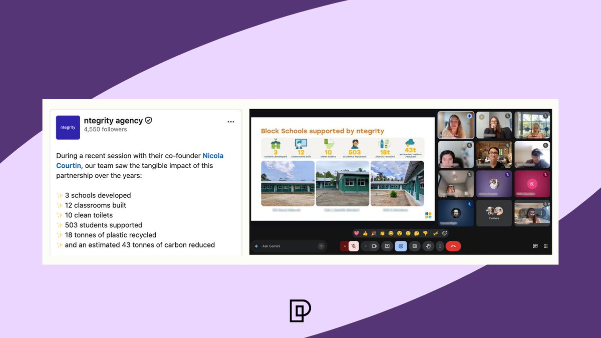 PledgeOne's tweet photo. .@ntegrityagency is supporting Classroom of Hope by building safe and sustainable schools where both teachers and students can thrive.

It's wonderful to see how their partnership has grown and had an impact over the past few years!

#Pledge1 #membershoutout https://t.co/b2s8ucR8cG