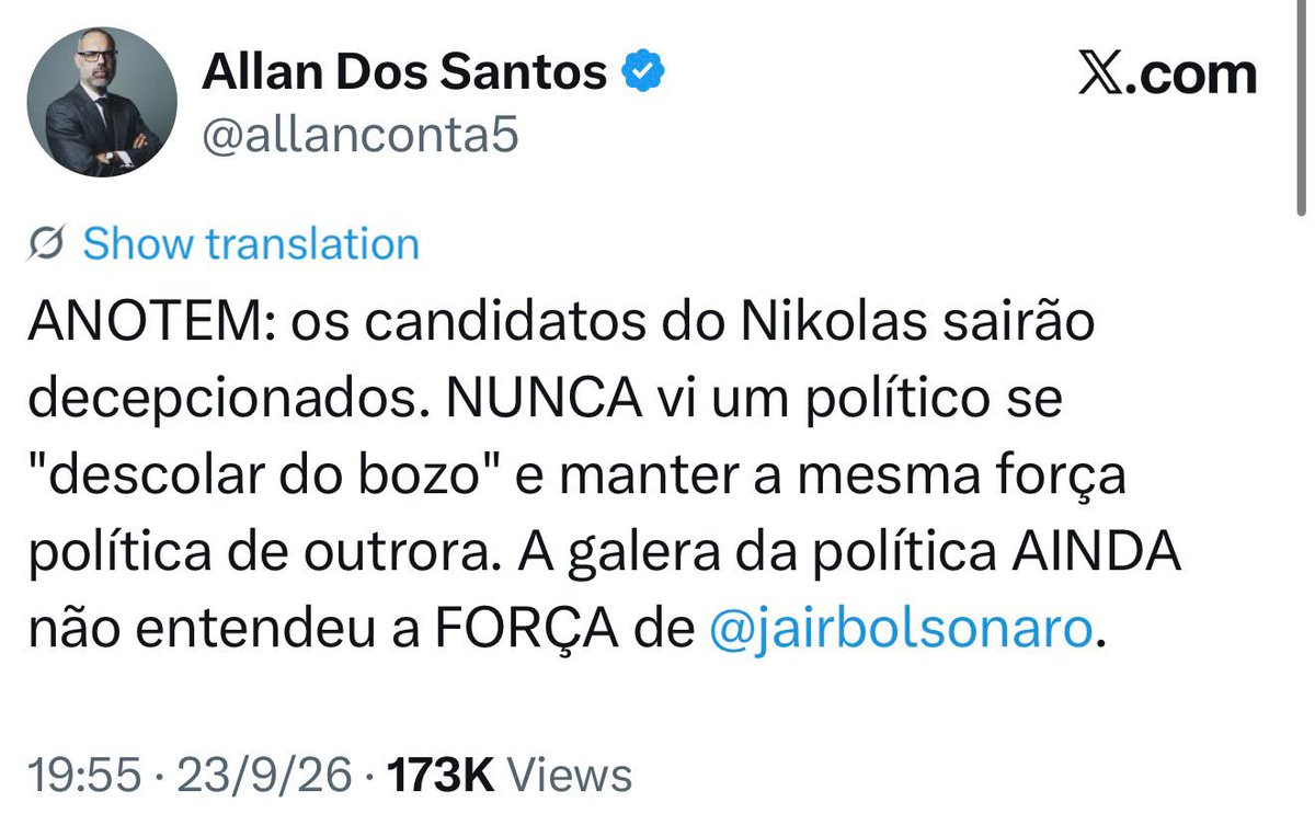 nikolas_dm's tweet photo. Ele errou mais uma? Que estranho!!! Ele costuma acertar sempre. https://t.co/ILDGTAMHnU