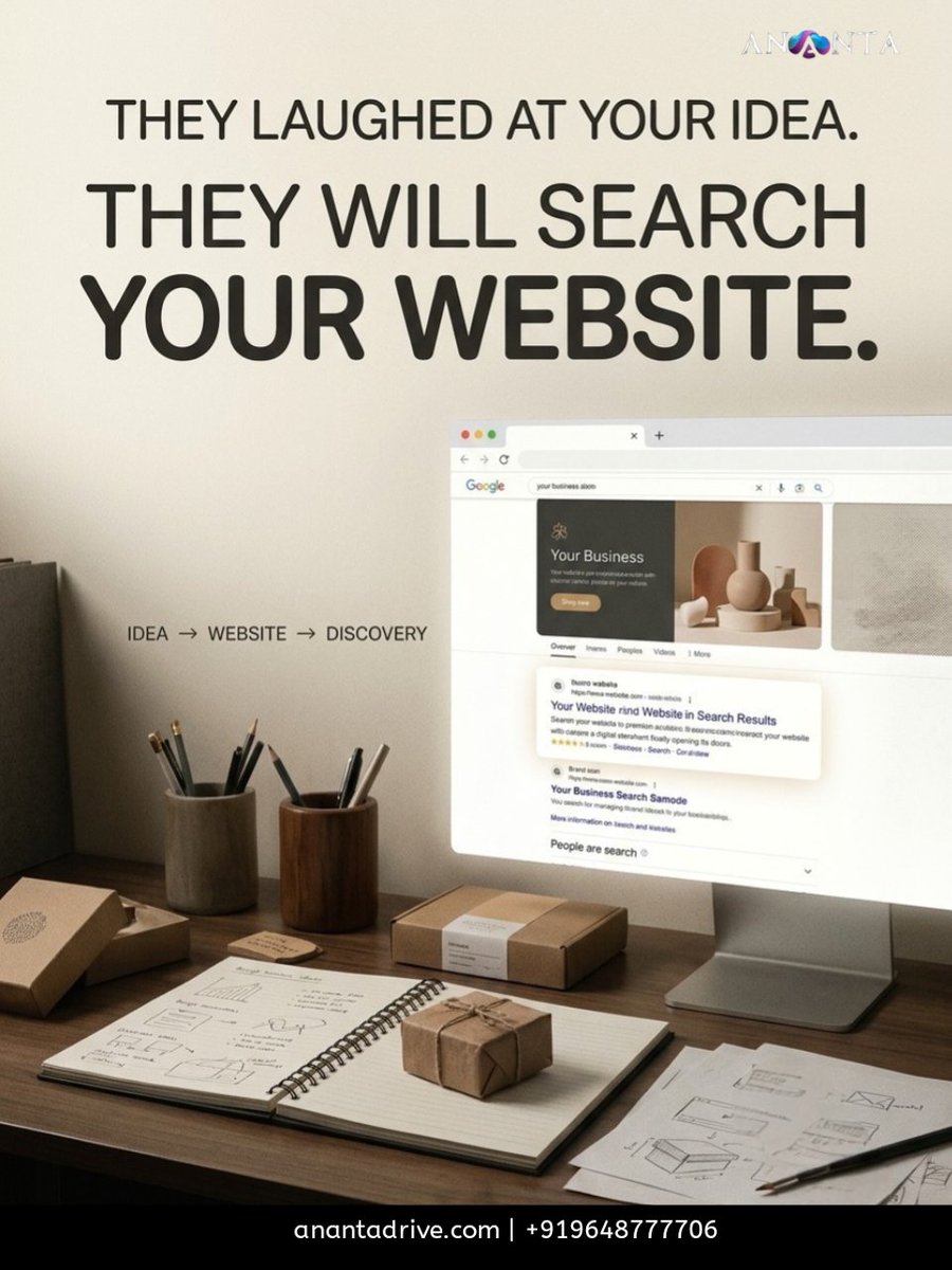 anantadrive's tweet photo. Idea leads to website, and website leads to discovery. Build an authoritative online footprint that lets your work speak for itself.

Host your vision with Ananta: https://t.co/5Cq3ZTXC7j

#GoOnline #CloudHosting #WebDevelopment #BusinessGrowth https://t.co/bS6GuDrR5i