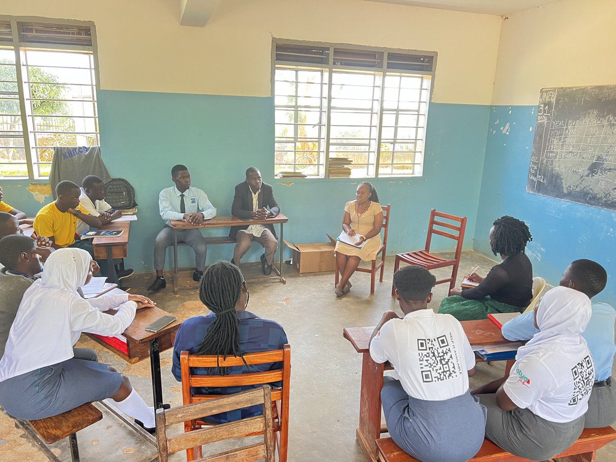 totyaplatform's tweet photo. HAPPENING NOW at Kyasanku Hill College!
We’re engaging Safe Club members on their action plan and giving them a chance to take the lead in implementing the SAFE Club. 💪🏽
#SafeClub #YouthAction #KyasankuHillCollege #today #viral #TotyaPlatform #KeepSchoolsSafe https://t.co/SKLQV5WJ7I