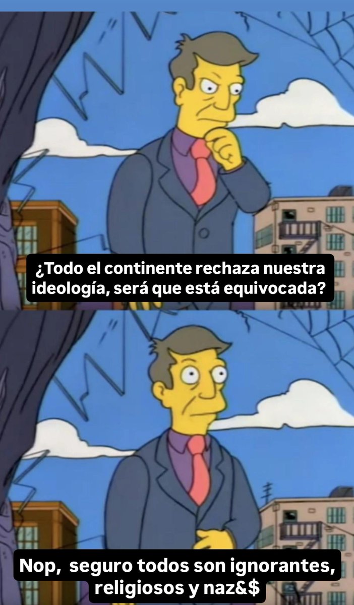 ColMadr's tweet photo. La izquierda en un pensamiento https://t.co/vIpgCbsCmI