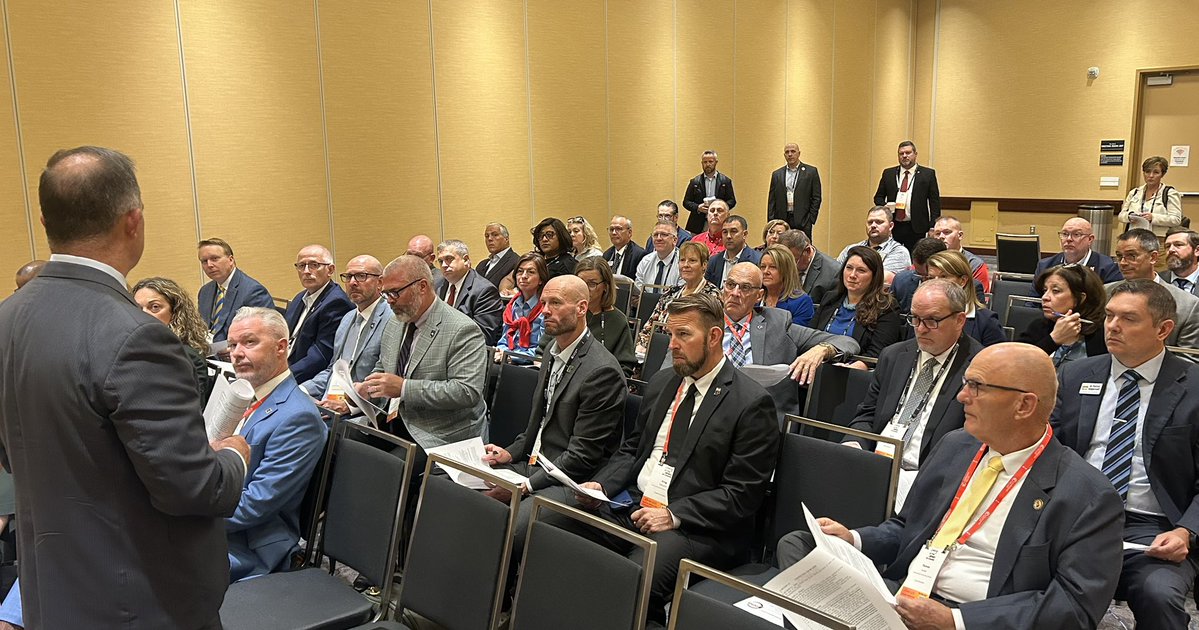 IAPSS_ORG's tweet photo. Member voice in action at #INFallCon26!
IAPSS members convened for the Association’s Legislative Resolutions Meeting, an important step in establishing the priorities that will guide IAPSS advocacy efforts during the 2027 Indiana Legislative Session.
Bringing superintendent voices together helps ensure IAPSS enters the session with a unified perspective on the issues impacting Indiana’s public schools, students, and communities. #LeadIAPSS