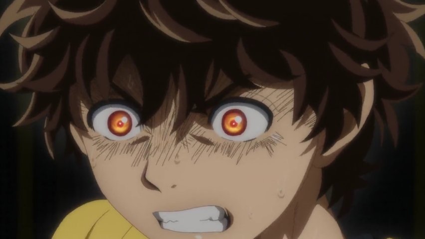 Ronald000c's tweet photo. @natosnk @Shirotaku_fr @The11saske " c réel " mdrr parle pas de réalisme stp, dans la vraie vie, jamais t’a une aura des ténèbres derrière toi et tes yeux font pas de lumière en plein match arrête tes conneries un moment https://t.co/1NvuANfplQ